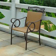Lend A Stunning And Graceful Touch To Your Home Interiors With The Three Posts Wicker Resin Patio Ch Resin Patio Chairs Steel Dining Chairs Patio Dining Chairs