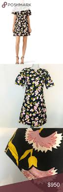 Marni Black Floral Printed Dress Preloved Marni Black Floral Printed Dress Black Floral Printed Cotton 85 Cotton 15 Silk Sh Floral Print Dress Dresses