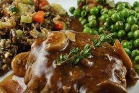 Salisbury Steak With Mushrooms Recipe Beef Recipes Easy Recipes Beef Recipes