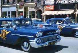 Michigan State Police 1953 Chevy Police Cars Old Police Cars State Police