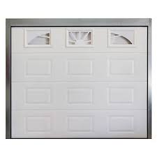 Maybe you would like to learn more about one of these? Porte De Garage Sectionnelle Hublots Madrid Blanche L 240 X H 200 Cm Pre Montee Castorama