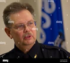 Marinette, Wis., police chief Jeff Skorik gives detail during a press  conference Tuesday morning Nov. 30, 2010 in Marinette, Wis. about a hostage  situation at Marinette High School Monday Nov. 29, 2010.