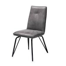 Nehmen sie auf einem stuhl mit stoffbezug in taupe platz, der klassische werte salonfähig macht! Stuhl Bella Stoff Rocky Offblack