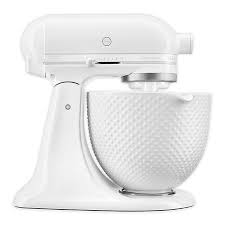 stand mixer with 5qt ceramic hobnail