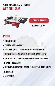 Skil 3550 02 7 Inch Wet Tile Saw Tile Saw Skil Saw Skil