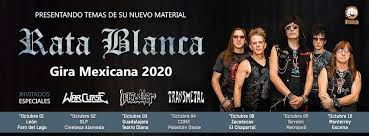 Rata blanca played together for about two years before their debut on august 15 1987 in the theater. Rata Blanca Mexico Facebook
