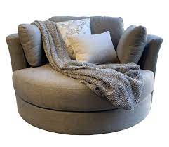 What follows are the absolute most comfortable chairs for curling up with a book, watching your favorite movie, or simply spending time talking with friends and neighbors over a drink. Our Furniture Warehouse Large Cozy Cuddle Chair With 360 Rotation In Sunlight Smoke