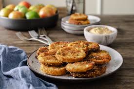 Too thin and they will become mushy from being overcooked. Keto Fried Green Tomatoes Low Carb Maven