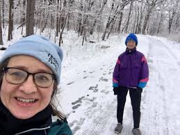 What distance was hiked in Wildwood this morning?