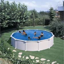 Gre Piscine Ronde Acier O4 80m X H 1 32m Filtration A Sable Achat Vente Piscine Piscine Ronde Acier O4 80m X H Cdiscount