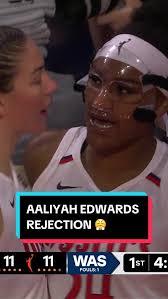 Aaliyah Edwards said NOT TODAY 😤