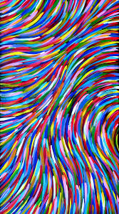 Aboriginal Artwork By Raelene Stevens Sold Through Coolabah Art On Ebay Rainbow Art Aboriginal Art Aboriginal Artwork