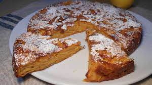 Crostata di mele e ricotta. Torta Di Mele Invisibile Con Poco Zucchero E Poca Farina Buonissima E Facilissima Un Successo Youtube