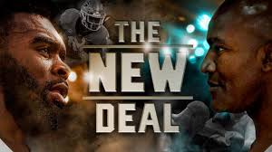 Heavy weight: Elijah Holyfield attempting to break from dad's shadow