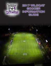 2017 Womens Soccer Info Guide By Weber State Athletic