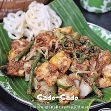 Gado Gado Resep Sayuran Makanan Dan Minuman Resep