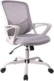 amazon com office chair ergonomic desk chair computer task chair mesh with armrests mid back for home office c ergonomic desk chair ergonomic desk desk chair