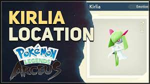 Kirlia Location Pokemon Legends Arceus - YouTube