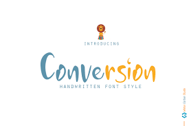 Download Conversion Font By Wildancarbon Creative Fabrica SVG Cut Files