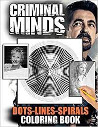 This coloring book is 100% like what the description show. Criminal Minds Dots Lines Spirals Coloring Book Spiroglyphics Coloring Books For Adults With Criminal Minds Tv Series Amazon De Adam Mika Fremdsprachige Bucher