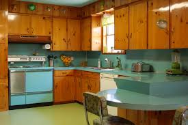 knotty pine kitchen