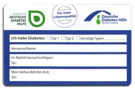 4 erfahrungen mit wirkung und nebenwirkungen. Diabetesausweis Musterkarte All About Cards
