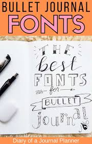 Bullet Journal Fonts 14 Fonts For Bullet Journal You Need To Try In 2020 Bullet Journal Font Journal Fonts Bullet Journal Hand Lettering