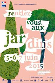 France 4 5 6 Juin 2015 Le Rendez Vous Des Jardins Cette Annee Avec Des Animations Lu Typography Poster Design Creative Poster Design Graphic Design Posters