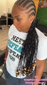 Straight Up Hairstyles 2022 with Beads