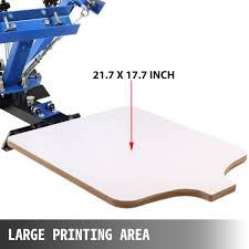 Print up to 3 colors in your graphic. 4 Color 1 Station Screen Printing Machine Diy T Shirt Press Printer Vevor Us