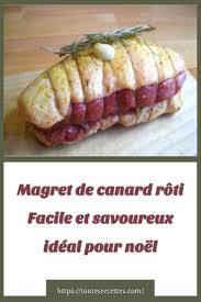 Magret De Canard Roti Facile Et Savoureux Ideal Pour Noel En 2020 Roti Facile Magret De Canard Canard Roti