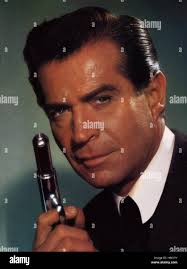 Jerry Cotton, (JERRY COTTON) D-IT 1968, GEORGE NADER, Stichwort: Waffe,  Pistole Stock Photo