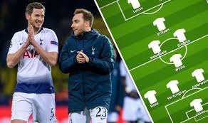 Five things we learned from manchester united's comeback win at spurs. Tottenham Team News Predicted 4 4 2 To Face Man City Eriksen And Vertonghen To Return Football Sport Express Co Uk