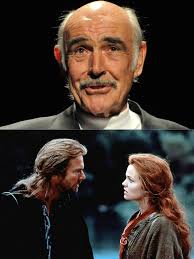 In the 1996 fantasy film Dragonheart, Sean Connery voices the character of  Draco, a wise and powerful dragon. The film, directed by Rob Cohen, is set  in a medieval world where dragons
