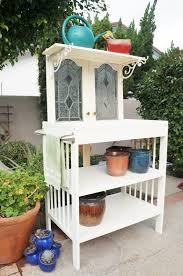27 fresh potting bench ideas to pretty up your exterior in the past, a potting bench was little more than a simple, narrow table pushed off to one side of your home, garage, or porch. Repurposed Changing Table To Potting Bench Diy Inspired