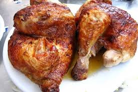 Se lo echamos por encima al pollo y listo para meter al horno. Receta De Pollo Asado Al Horno