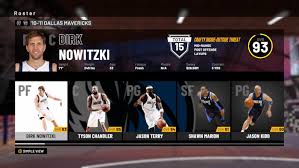 4.41 (8th of 30) pace: Nba 2k19 2010 2011 Dallas Mavericks Player Ratings And Roster