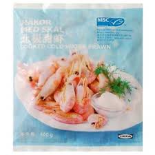 Separating the shrimp like this will prevent it from curling during the frying process. Frosen Shrimp Fish Seafood Meat Poultry Seafood