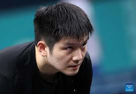 Chinese national table tennis team attends training session ahead of Paris  2024-Xinhua