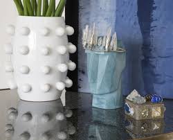 Blanc Pop Vase By Kelly Wearstler White Ceramic Vases Decorative Spheres Kelly Wearstler