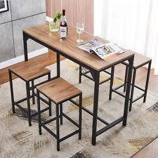 The table has a smooth finish and made to have the distressed and vintage look. Dining Room Vintage Retro Dining Table Table Chair Sets For Sale Ebay