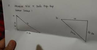 We did not find results for: Hitunglah Nilai X Pada Tiap Tiap Gambar Berikut Jawab Yaa Brainly Co Id