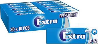 Chewing gum is not made from whale fat. Extra Chewing Gum Sugar Free Peppermint Flavour 30 Packs Of 10 Pieces Amazon Co Uk Grocery