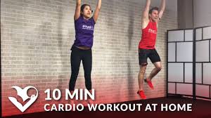 10 minute cardio workout at home
