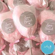 Mini Algodao Doce Personalizado Candiedwedding Baby Shower Candy Cotton Candy Wedding Cotton Candy Favors