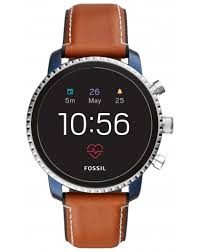 Peler tous les films avant de les porter. Fossil Homme Montre Connectee Digitale Quartz Avec Bracelet Cuir Marron Ftw4016 Gperdumesaiguilles Com