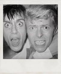 David Bowie & Iggy Pop, 1986, by Paul McAlpine.