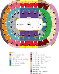 Sap Center At San Jose San Jose Ca Seating Chart View