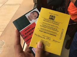 Vaccine for the prevention of yellow fever producer: International Certificate Of Vaccination For Yellow Fever Backpackstory
