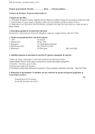 By adipop · published 10 aprilie 2012 · updated 10 aprilie 2012. Doc Test De Evaluare SumativÄ Clasa A Vi A Ildiko Borza Academia Edu